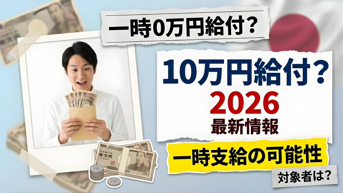 10万円給付金2026年最新情報