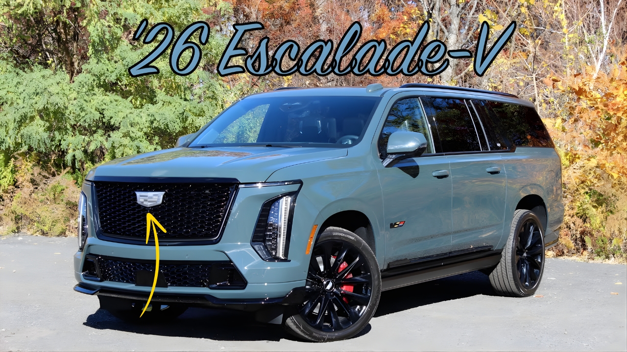 2026 Cadillac Escalade V